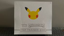 Pokémon Celebrations Top Trainer Box 25 Jahre - Neu & OVP