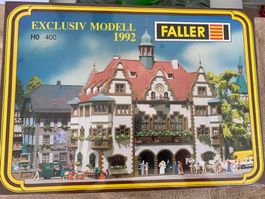 Faller H0 400 Rathaus Exklusivmodell 1992 Funktionsmodel OVP