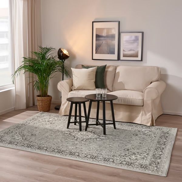 IKEA VEDBÄK Teppich kurzflor, Hellgrau – 200x300 cm (Neu (gemäss Beschreibung)) in Zürich für CHF 120 – nur Abholung auf Ricardo kaufen