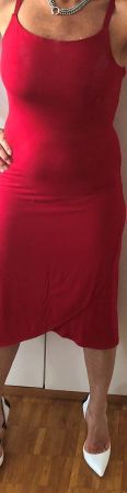 Kleid Sommerkleid rot