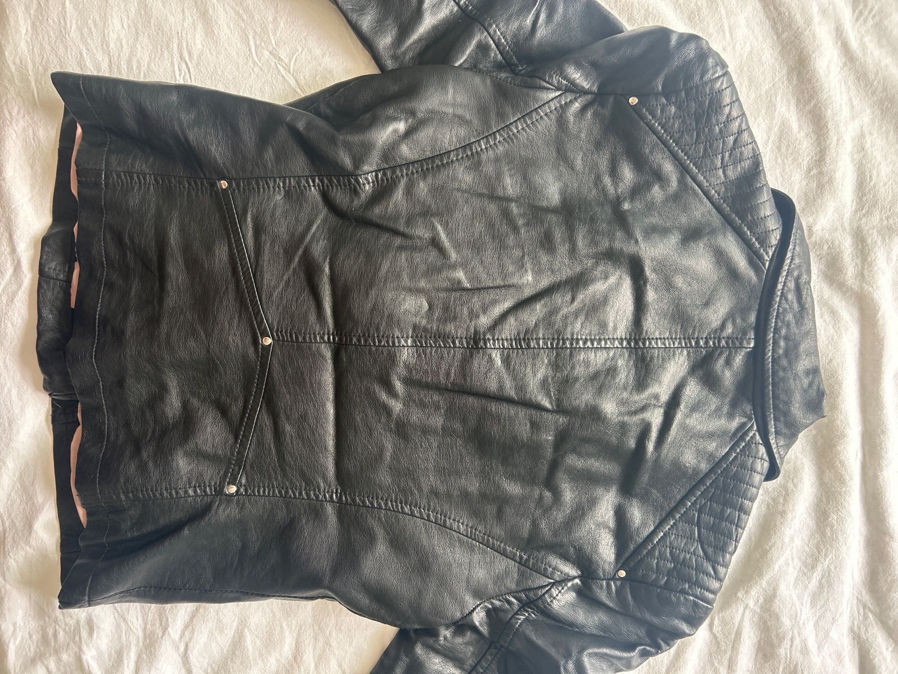 Only Giacche: Kunstlederjacke schwarz ONLY – Usato da Lohn-Ammannsegg venduto da norina_3 2