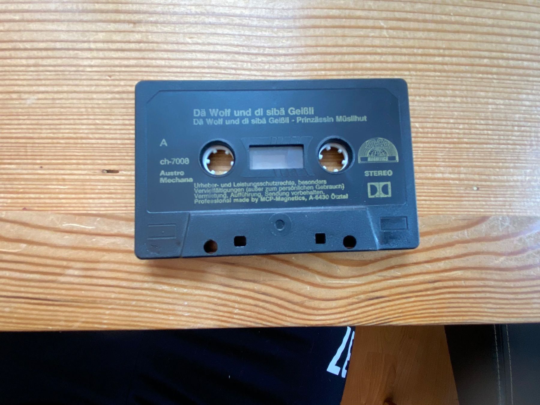 Musicassette: Kassette - dä Wolf und di sibä Geißli – Usato da St.Gallen venduto da kingsamas 5