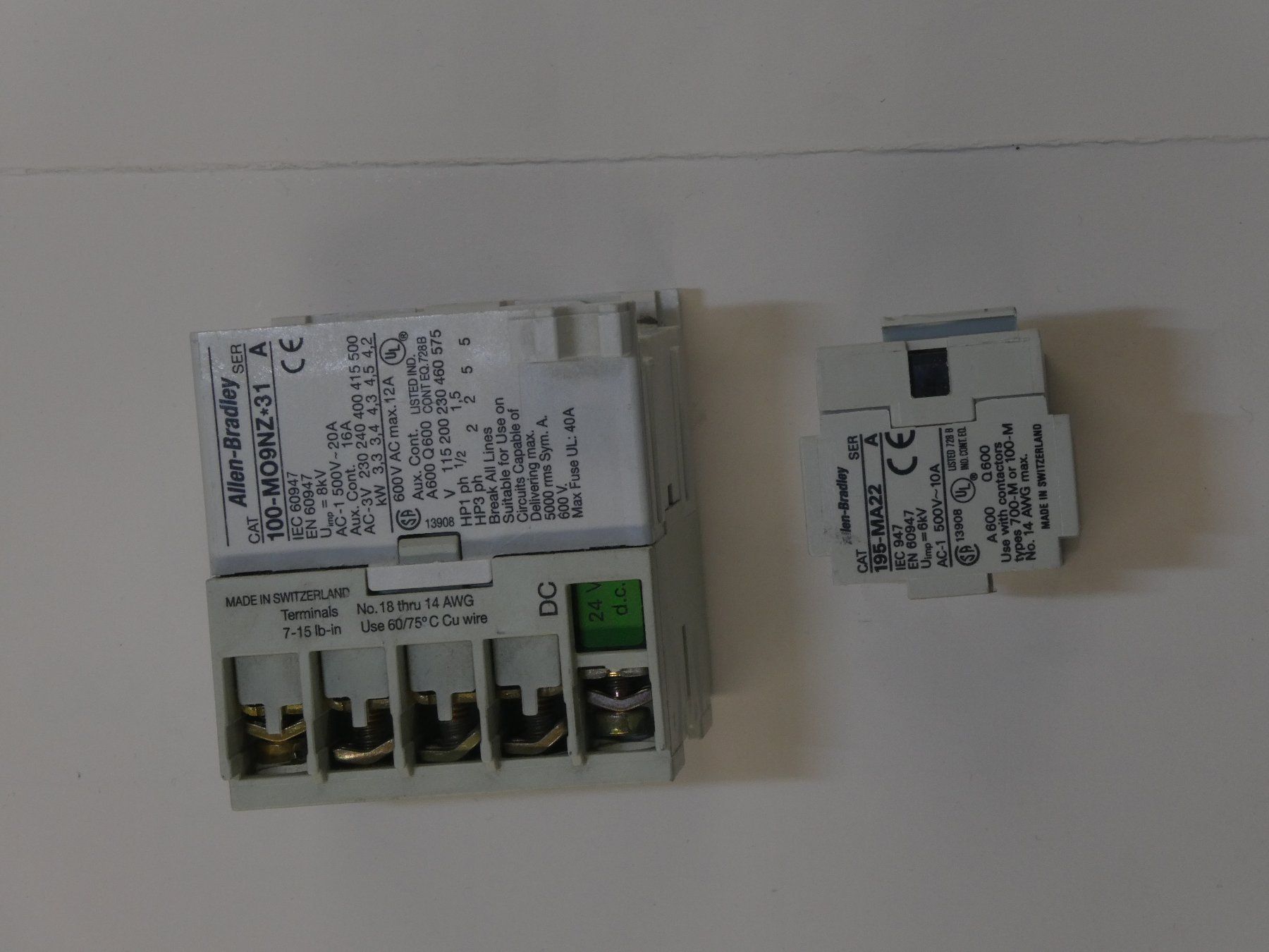 Componenti elettronici: Allen Bradley Schütz – Usato da Fulenbach venduto da Hach0 4