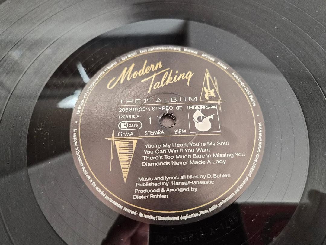 Dischi in vinile: Schallplatte / LP LP Modern Talking 'the first Album' – Usato da Dielsdorf venduto da Haesi0 3
