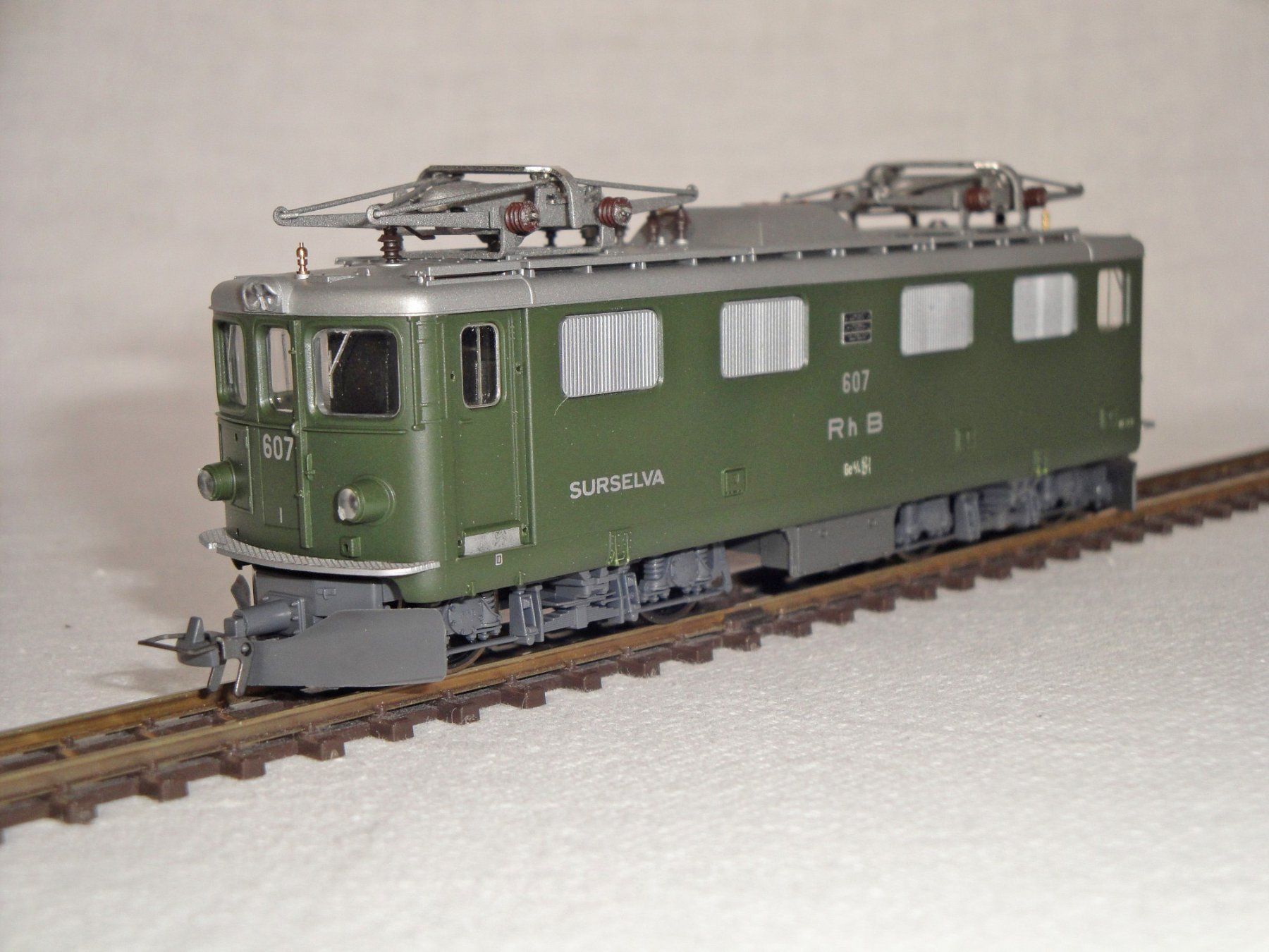 Bemo Modellini di ferrovie: Bemo RhB-Ge 4/4 I 601 SURSELVA – Nuovo e nell'imballaggio originale da Wolfwil venduto da heinzs3575 4