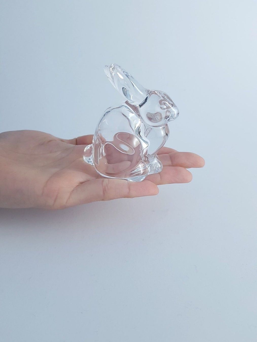 Alle Dekorationen: Nido Hase sitzend Transparent Glas – Gebraucht aus Brugg AG von swiss.sales.force