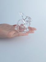 Nido Hase sitzend Transparent Glas