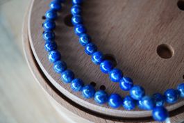 Lapis Lazuli  Kugel  6mm Strang   (Räumung!)