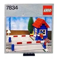 7834 Train Level Crossing Manual Bauanleitung LEGO