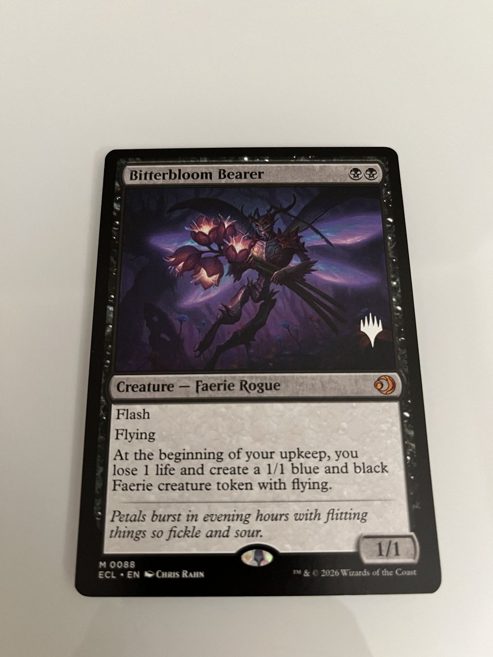 Magic The Gathering Carte collezionabili: Promo Bitterbloom Bearer – Nuovo (secondo la descrizione) da Lugano venduto da m_s6yq