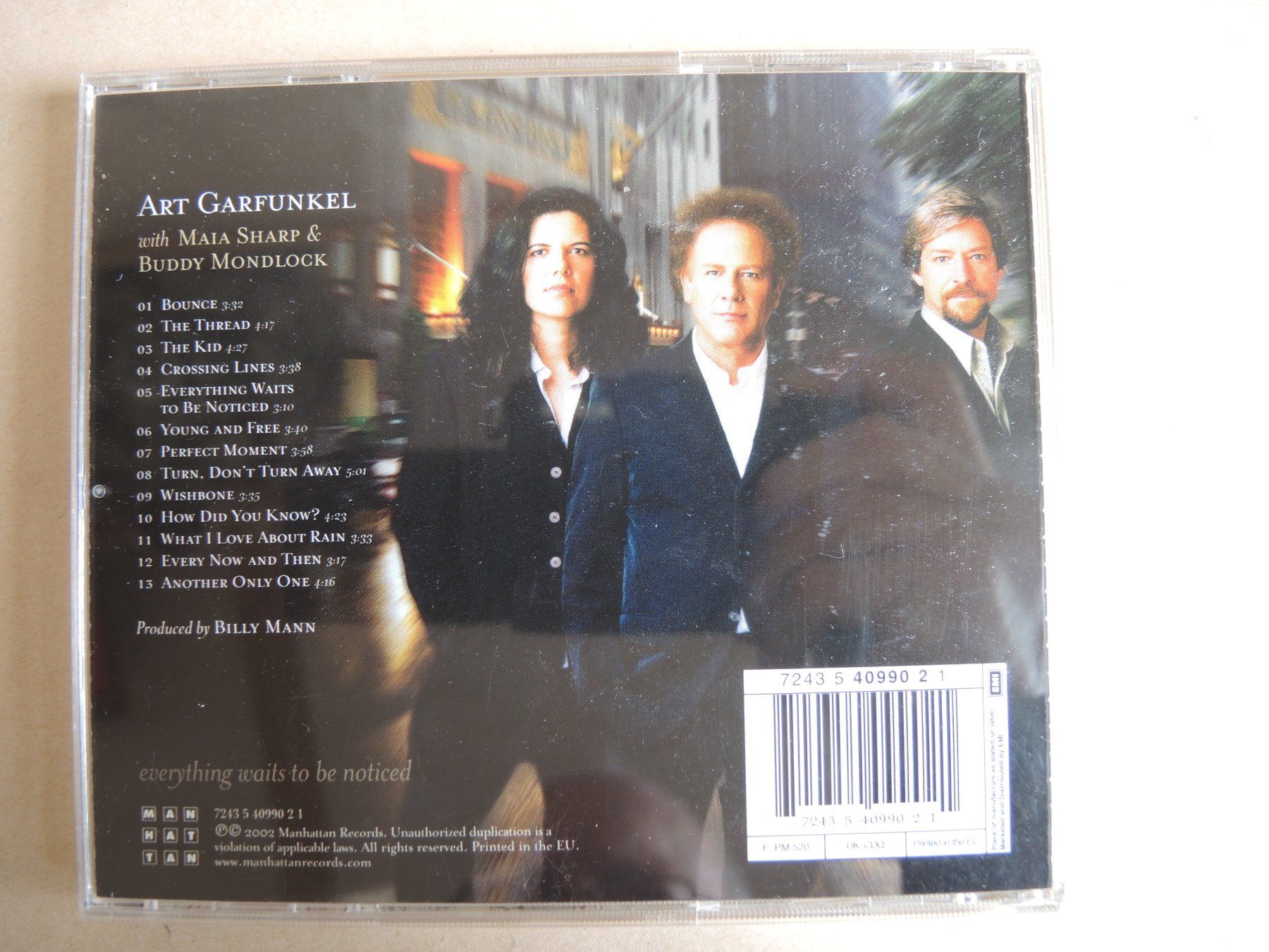 CD: Art Garfunkel Everything Waits To Be Noticed CD – Usato da Rorschach venduto da maeck8 2