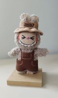 Handmade Labubu Keychain-en crochet