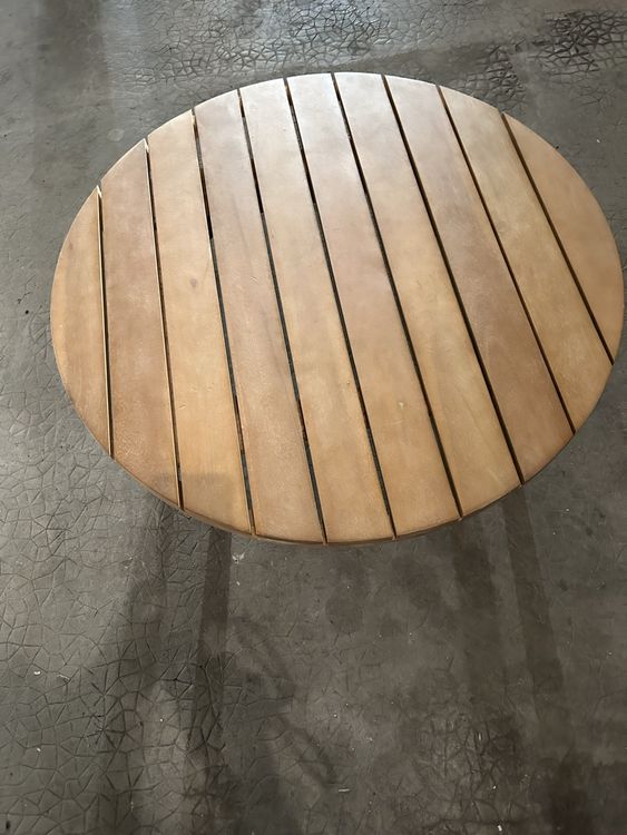 Table ronde de jardin (Gebraucht) in Genève für CHF 40 – nur Abholung ...