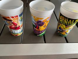 McDonald's Becher Fussball WM: Shaqiri, Ronaldinho, Grimace