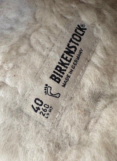 Birkenstock Scarpe da uomo: Birkenstock Boston mit Lammfell - Gr. 40 – Usato da Zürich venduto da Stopfgans 3
