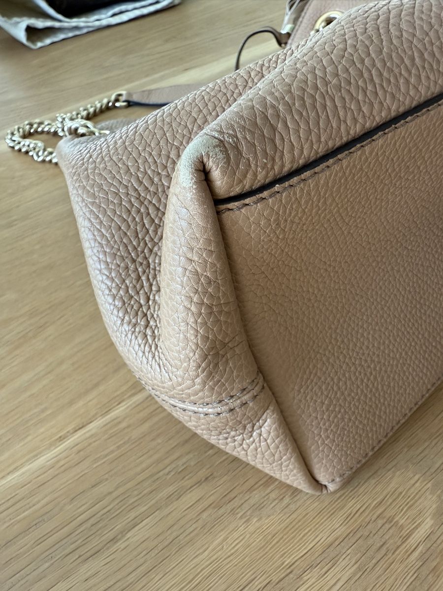 Gucci Borse da donna: Gucci Soho Tasche in beige – Usato da Selzach venduto da TiffanysSO 7
