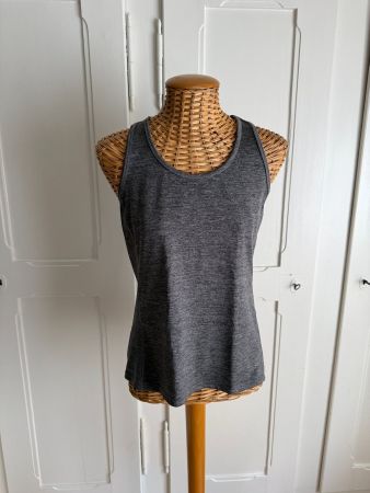 Sport Top dunkelgrau meliert M