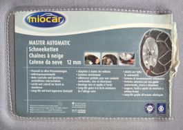 Chaînes à neige Miocar Master Automatic 12mm