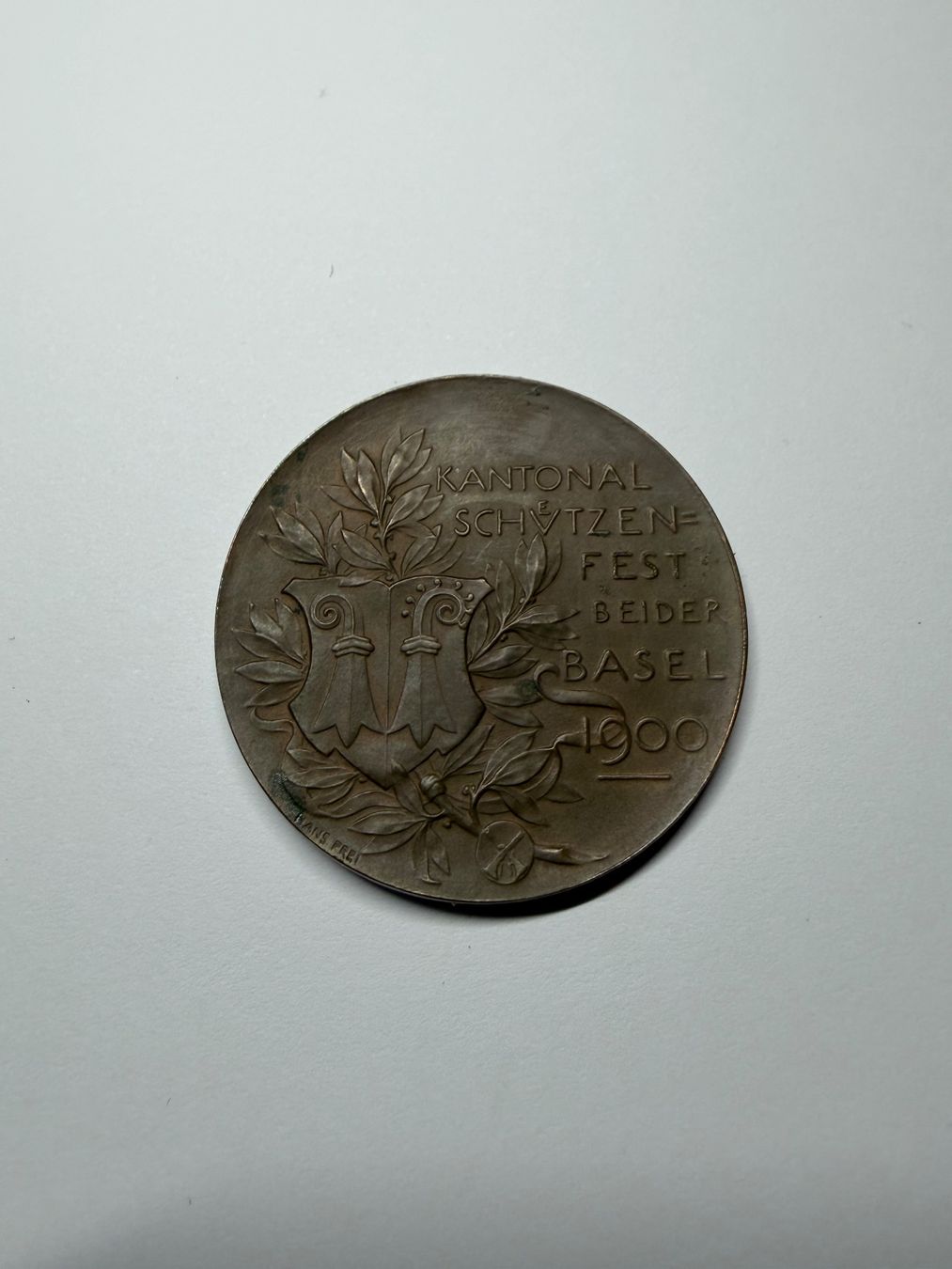 Medaglie: Schützenmedaille Basel 1900 R.127B – Usato da Luzern venduto da LegacyMint 1