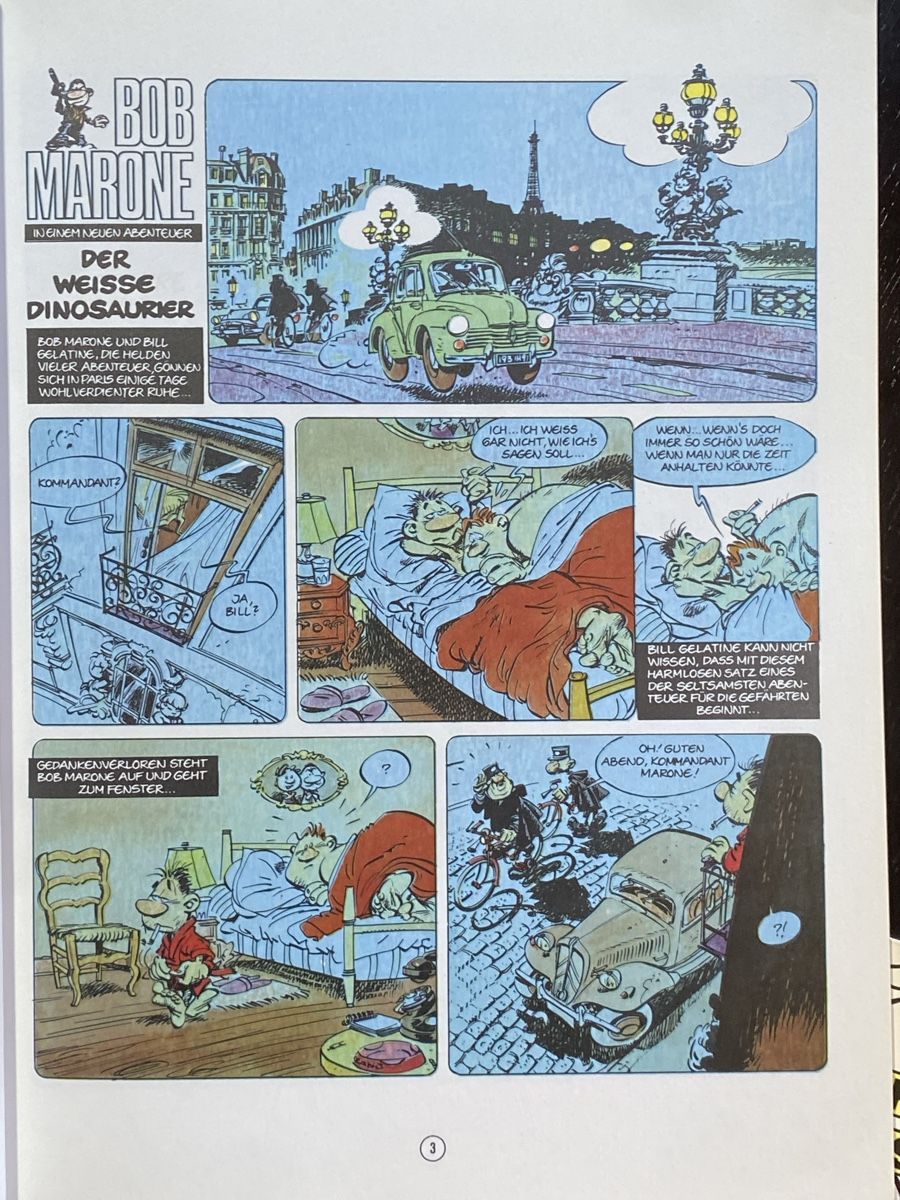 Fumetti: Bob Marone Comics #1-2 + Der weisse Dinosaurier – Usato da Zuerich venduto da SonderArt-Wertgut 1
