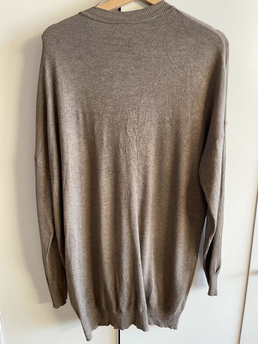 Giacche: Brauner Strickcardigan Gr. L, Viskose – Usato da Münsingen venduto da Secondhand89 2