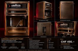 Lavazza Espresso Point Profi-Kaffeemaschine  & Dampflanze