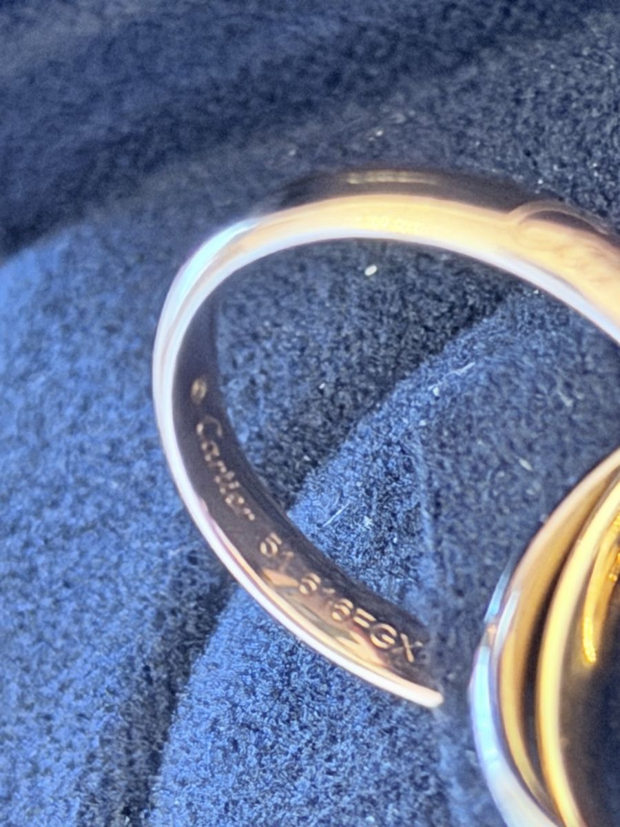 Anelli: Cartier Trinity ring, classic model, 5 diamonds – Nuovo (secondo la descrizione) da Coldrerio venduto da marigianni22 2