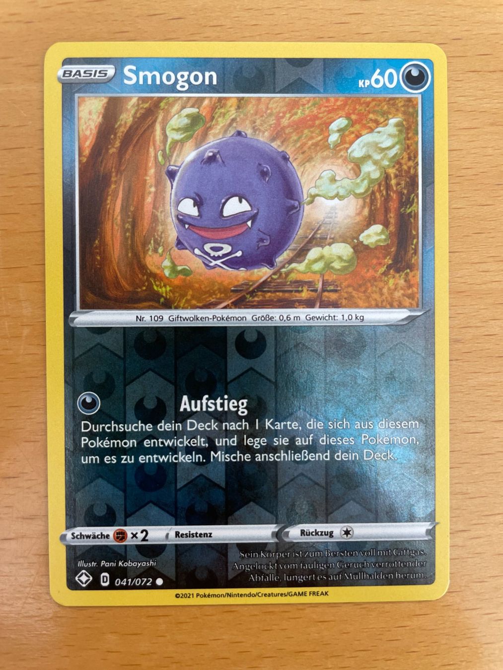 Pokémon Carte collezionabili: Pokemon Smogon Reverse (Versand gratis) – Nuovo (secondo la descrizione) da Chur venduto da Angerson