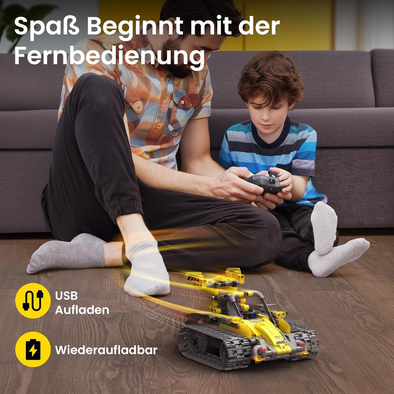 Modellismo RC: 5-in-1 Roboter Baukasten programmierbar App 488 Teile 8-12J – Nuovo e nell'imballaggio originale da Hallau venduto da Sale50OFF 3