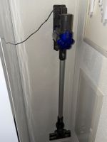 Staubsauger Dyson Akku-Handstaubsauger blau grau