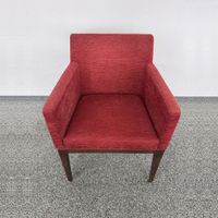 Accademia Eleganto Lounge-Sessel - Rot matt
