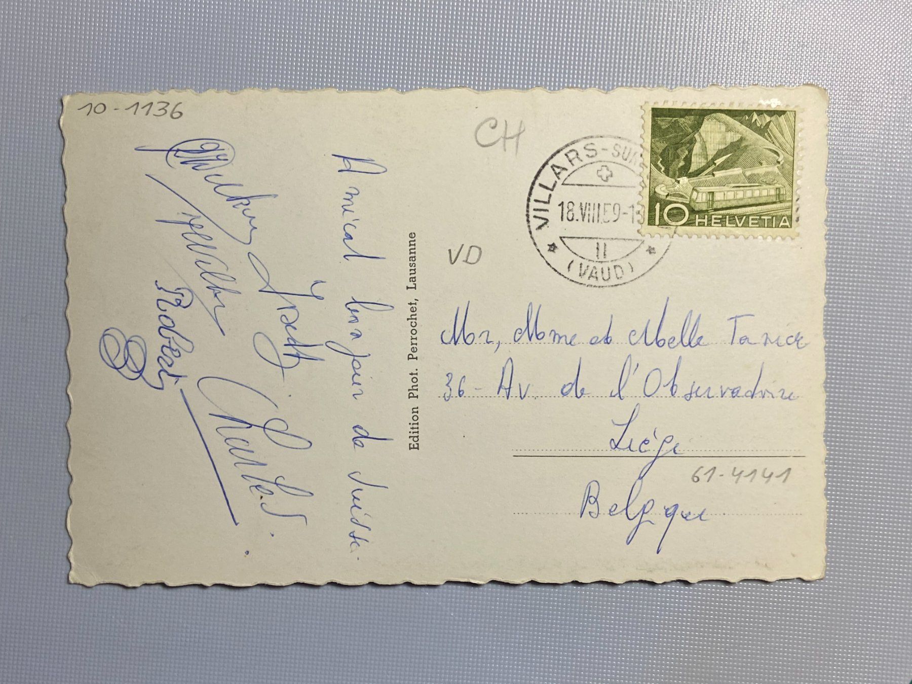 Cartes postales: Villars – D'occasion à Steg VS par danwer74 1