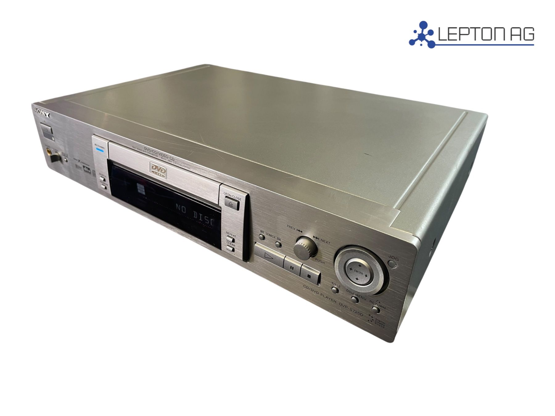 Sony Sistemi audio & multimediali: Sony DVP-S725D DVD/CD/V-CD Player – Usato da Niederdorf venduto da LeptonAG