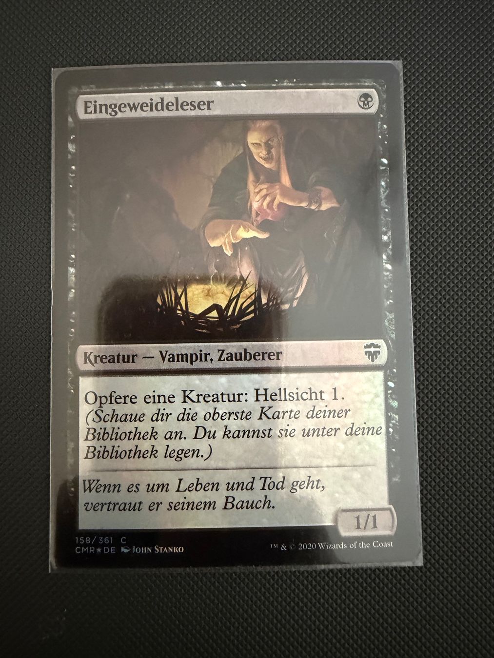 Magic The Gathering Carte collezionabili: Eingeweideleser Foil – Usato da Ulisbach venduto da joelsj