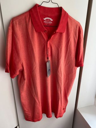 PIERRE CARDIN POLOSHIRT flame Herren, M