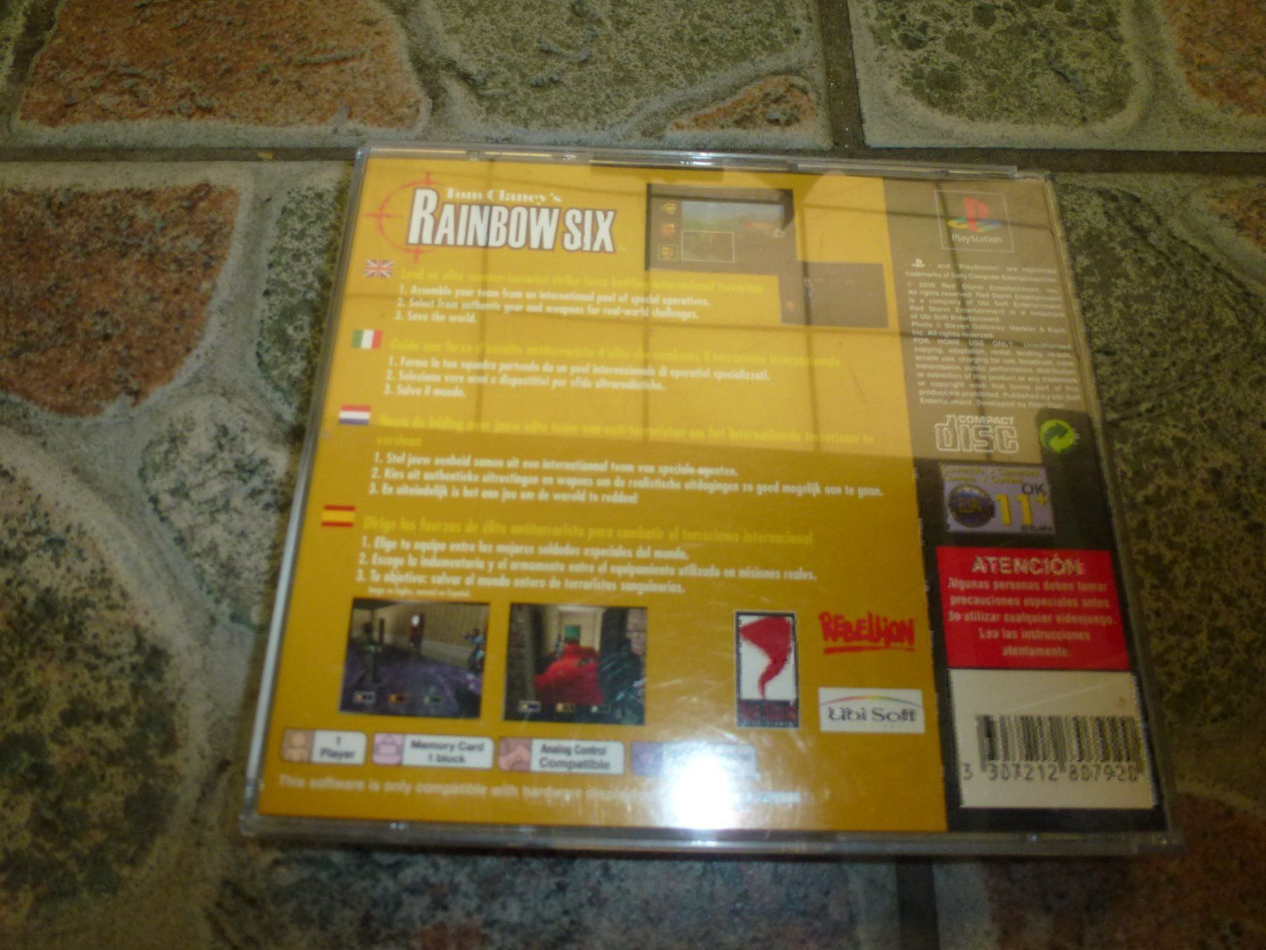 Giochi: Rainbow Six PS1 – Usato da Olten venduto da Disc-Ausverkauf 2