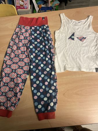 Neues Sportset handgemacht/H&M Gr.122/28