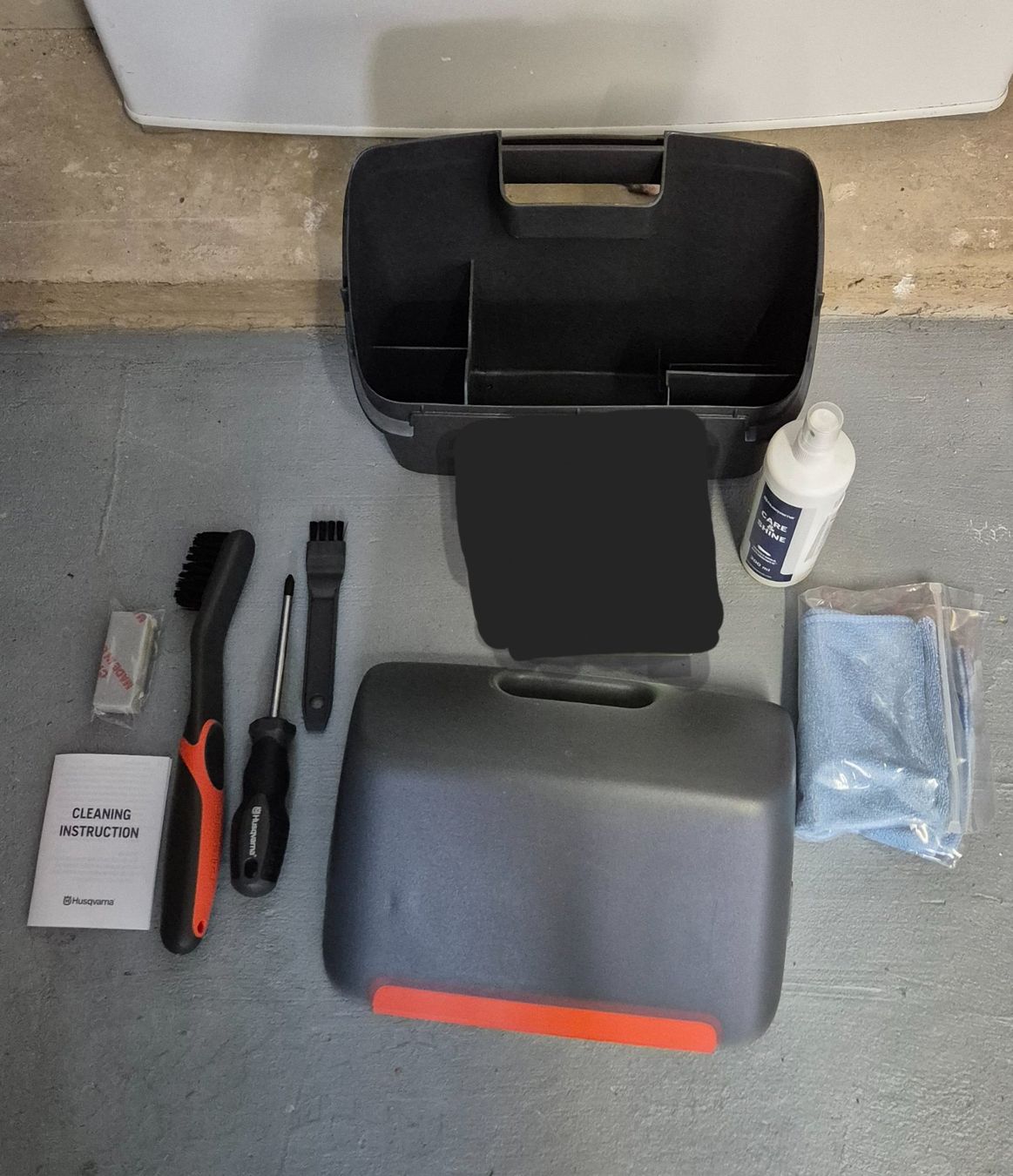 Husqvarna Rasenmäher: Husqvarna automower Reinigungsset – Neu und originalverpackt aus Grenchen von HZG. 4