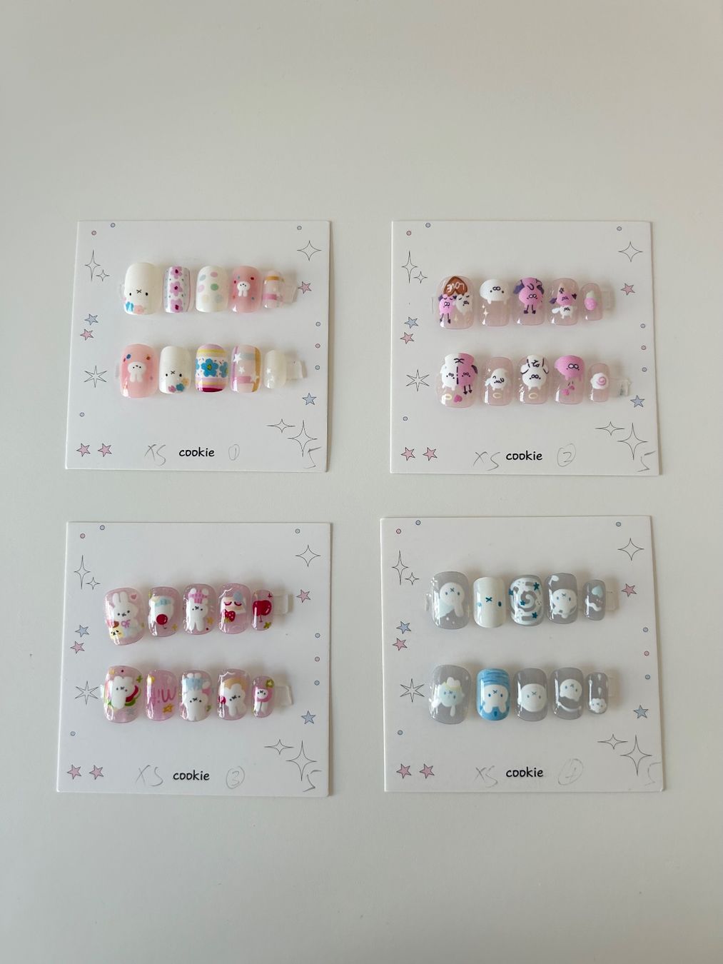 Unghie finte: Press-on nail  - New - size XS – Nuovo (secondo la descrizione) da Basel venduto da lau_982w