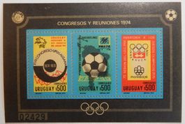 Uruguay Kat. Block 21 ** 1974 Kat. 70 Euro