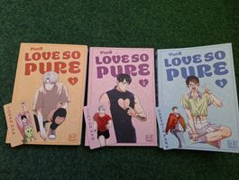 Yaoi / BoysLove Manga Love so pure 1-3 / Deutsch