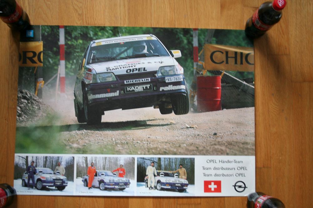 Poster/Plakat OPEL Händler Team (Gebraucht) in Bern für CHF 5 – nur ...