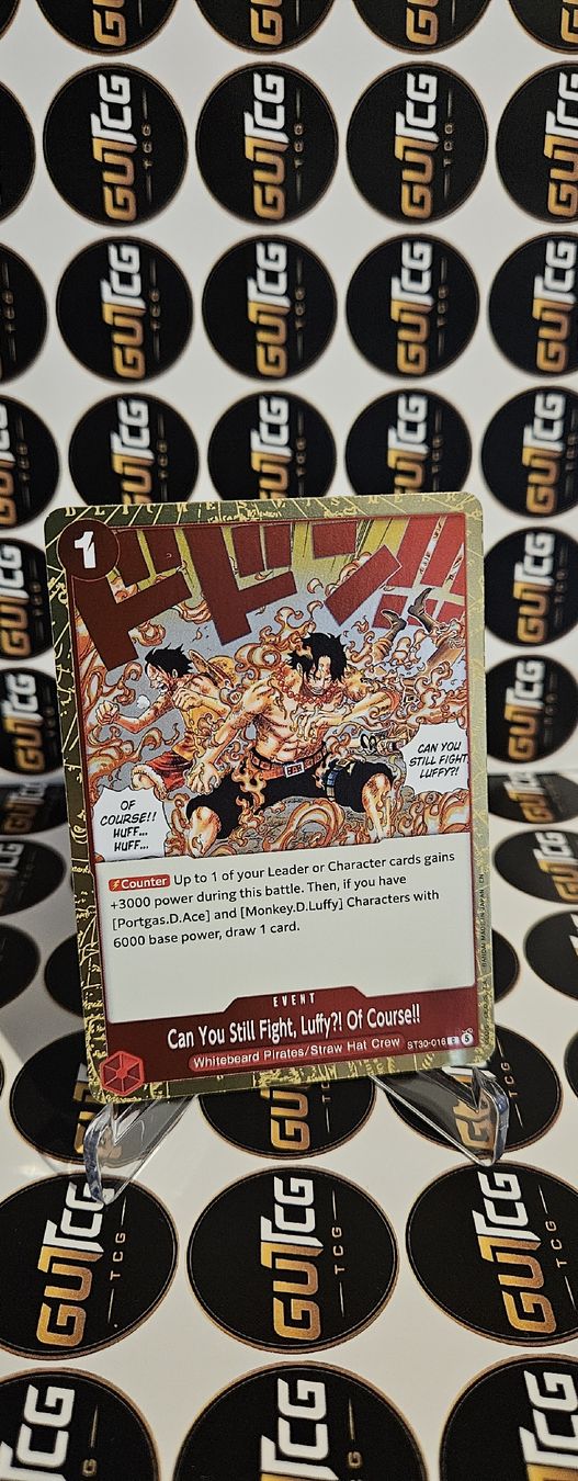 Bandai Sammelbilder & Trading cards: One Piece Luffy Ace Event Card – Neu (gemäss Beschreibung) aus Rümlang von GUTCG