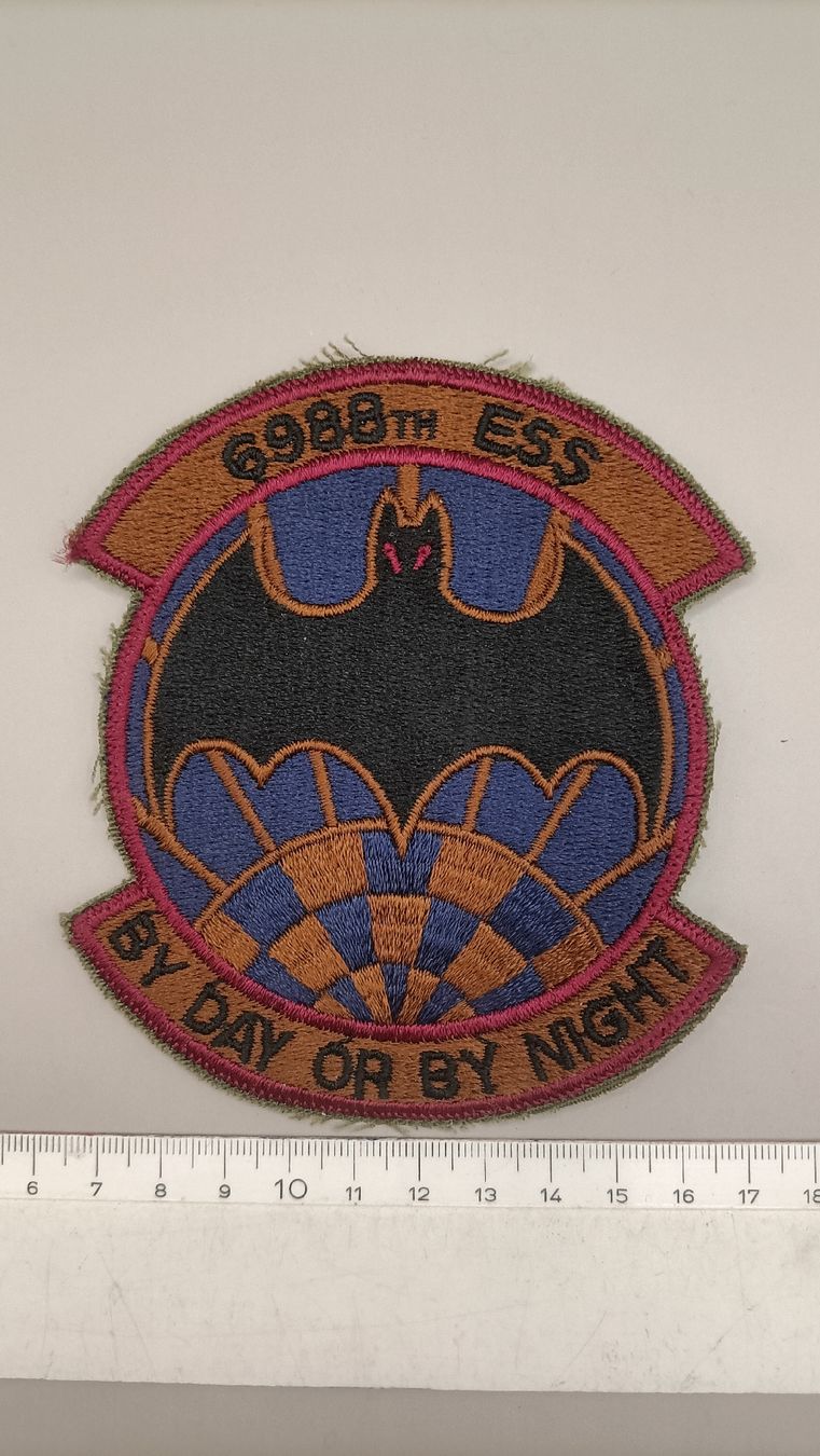 Schweizer Armee Plaketten & Abzeichen: Badge patch electronic security squadron US – Neu (gemäss Beschreibung) aus Pampigny von Calypso06