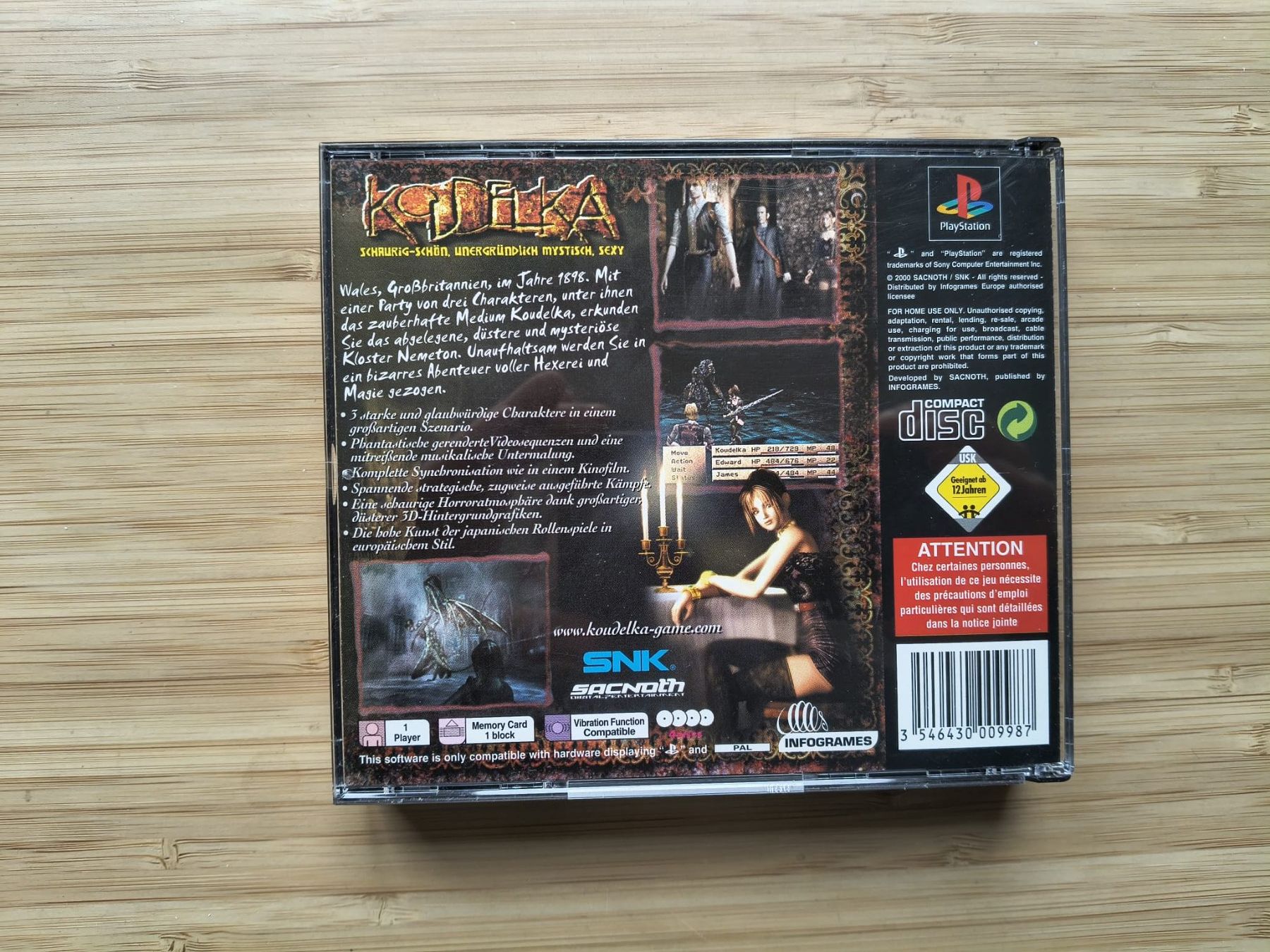 Giochi: Koudelka (PS 1) – Usato da Riedholz venduto da ste_96cd 1
