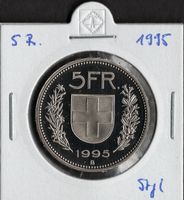 5 Franken 1995 stgl.