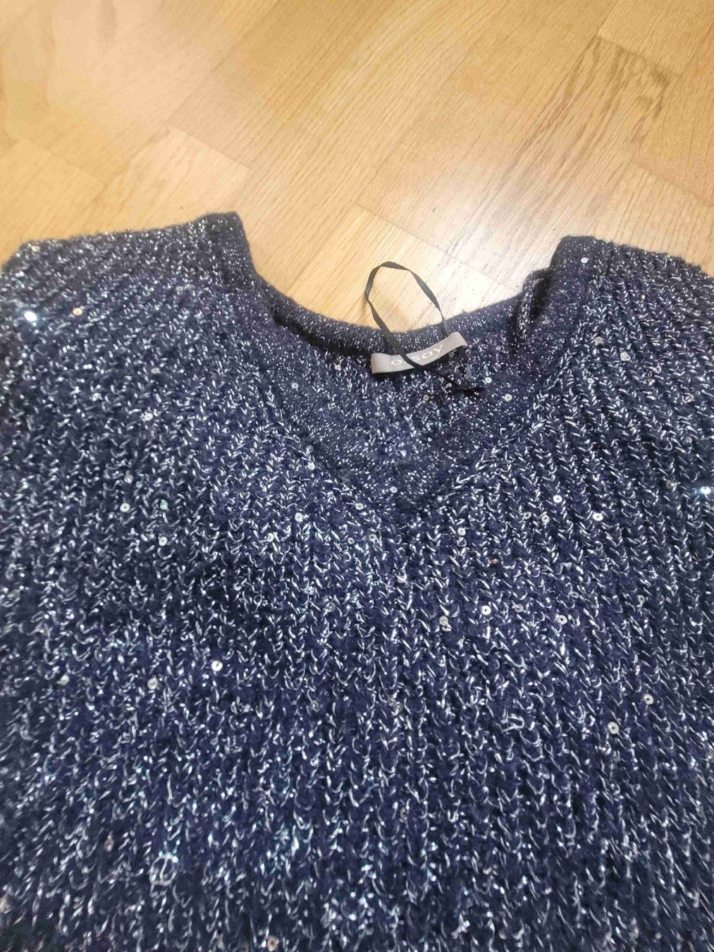 Maglioni & Felpe: Glitzernder Winter-Pullover Grösse M - Orsay – Usato da Thun venduto da Vesna27 2
