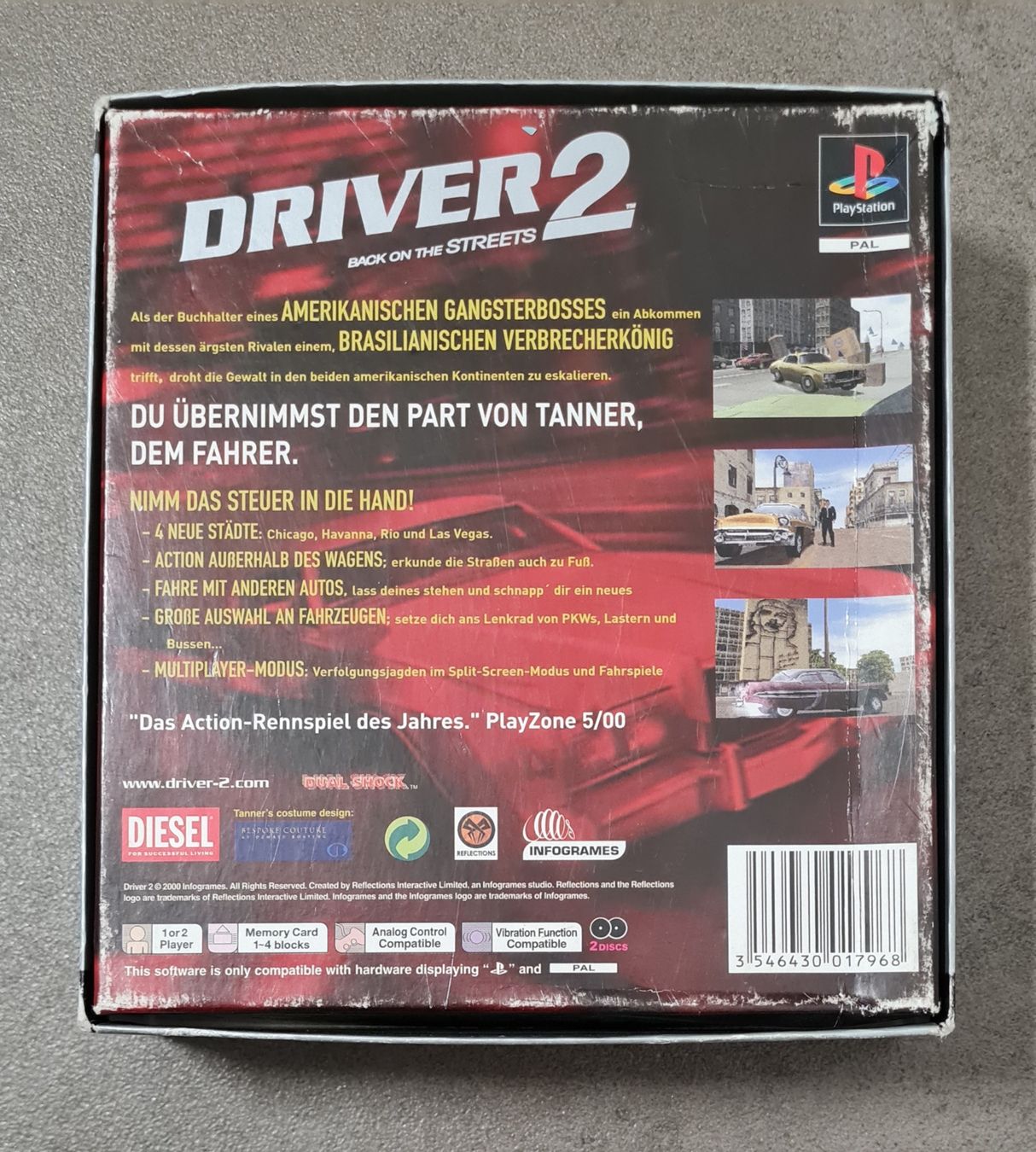 Giochi: PS1 Driver 2 - Limited Edition Collectors Edition – Usato da Birsfelden venduto da Dealgoenner24 1