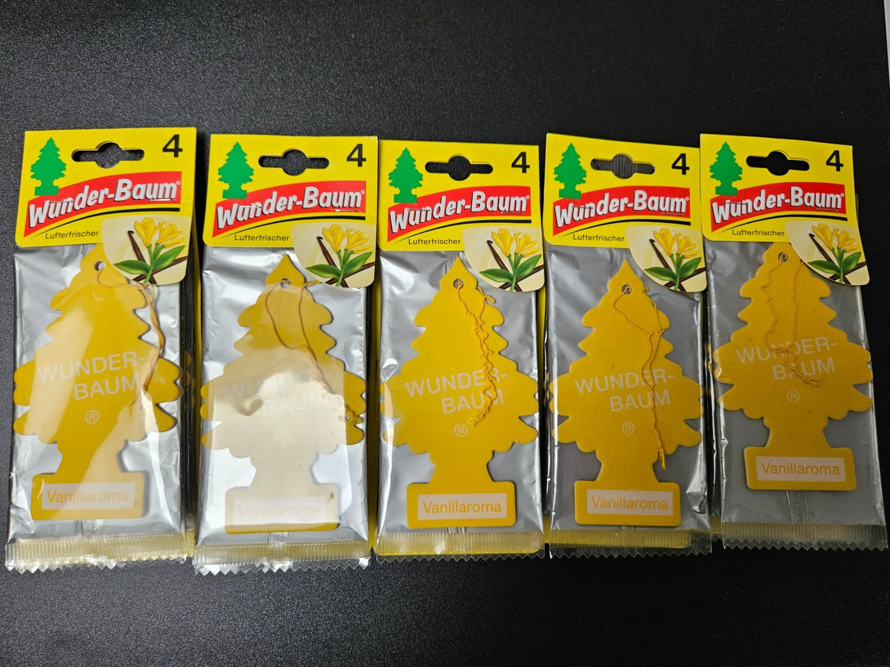 Spray per ambienti: Neu - Wunder-Baum 5x 4 Stk. – Nuovo e nell'imballaggio originale da Dagmersellen venduto da Jarsetz_Restposten