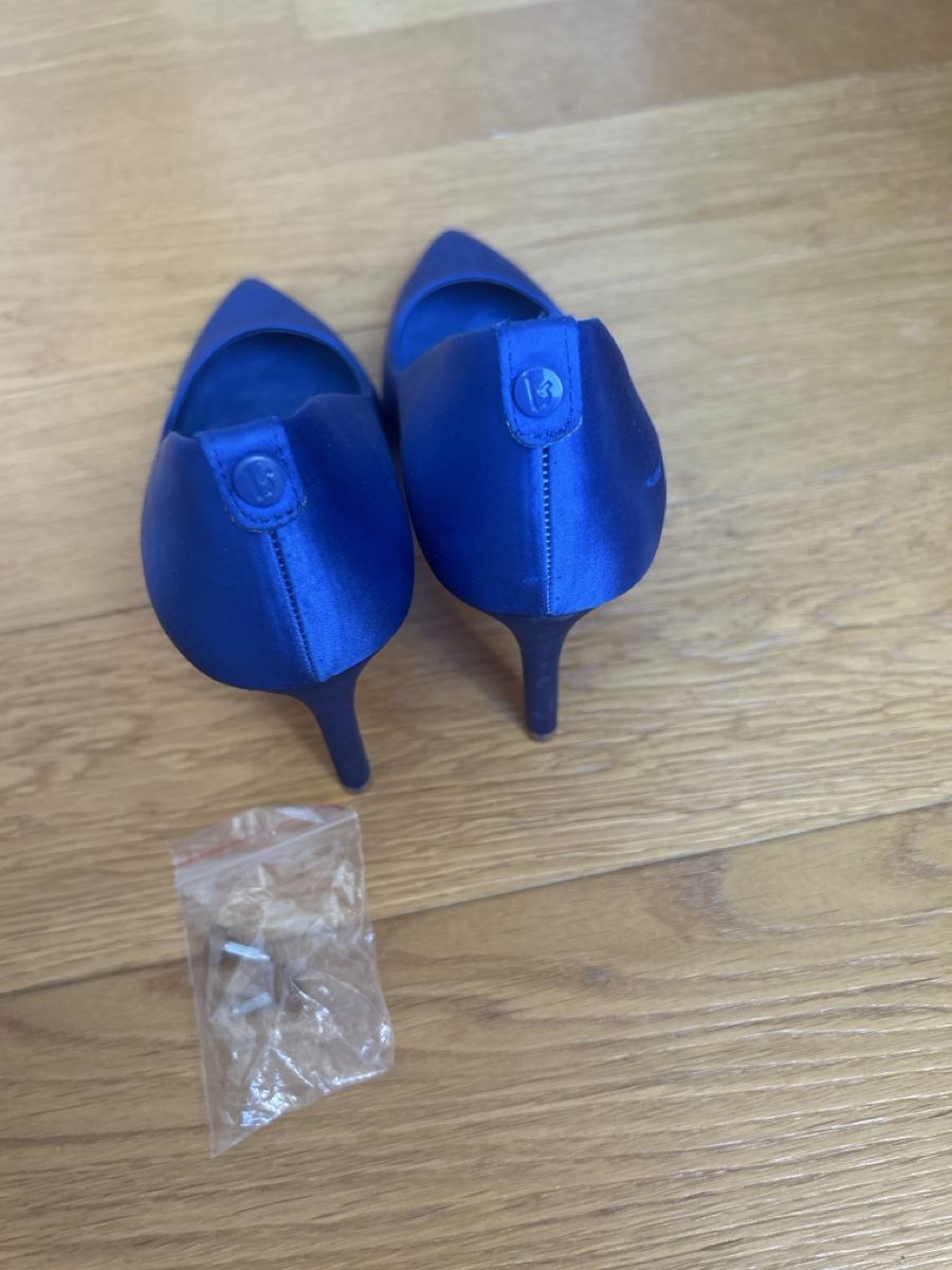 Scarpe da donna: La Strada Pumps blau Textil 41 – Usato da Baar venduto da Lulu- 1